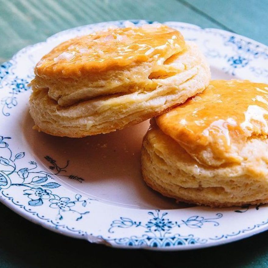 Buttermilk Biscuits + Honey Butter